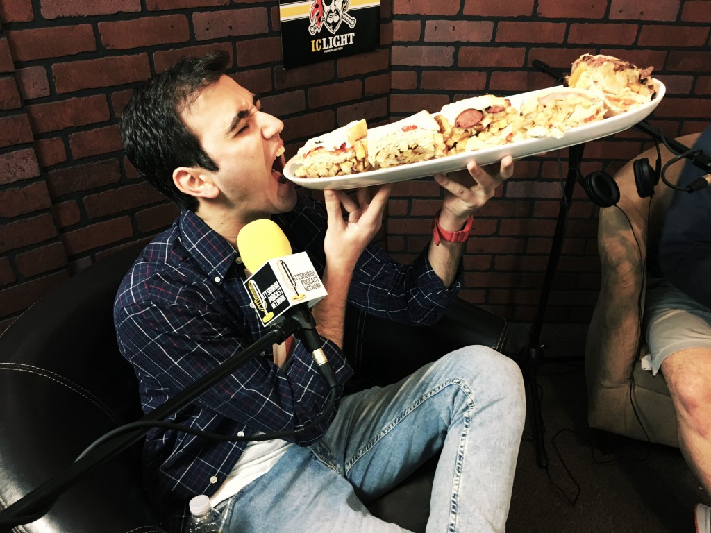 Pitt student and host of "Pitt Tonight" Jesse Irvin has challenged Jimmy Fallon of NBC's The Tonight Show to a Primanti Bros. sandwich eating contest