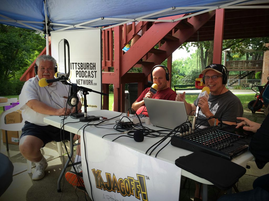 The one and only Rick Sebak from WQED-TV stops to talk to Craig and John on his home turf of Bethel Park!