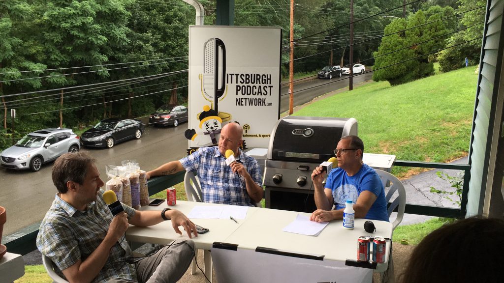 Scott Simmons (left) of The ScareHouse in Etna tells John & Craig how running one of the most famous haunted houses in the country is a year-round business...