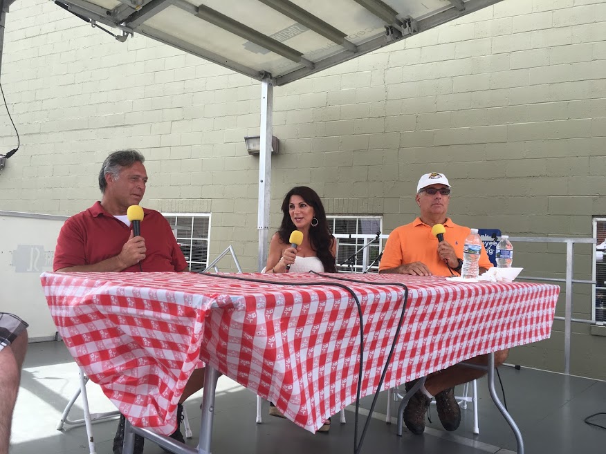 Little Italy Days organizers Sal Richetti, Pamela Surano and Guy Costa