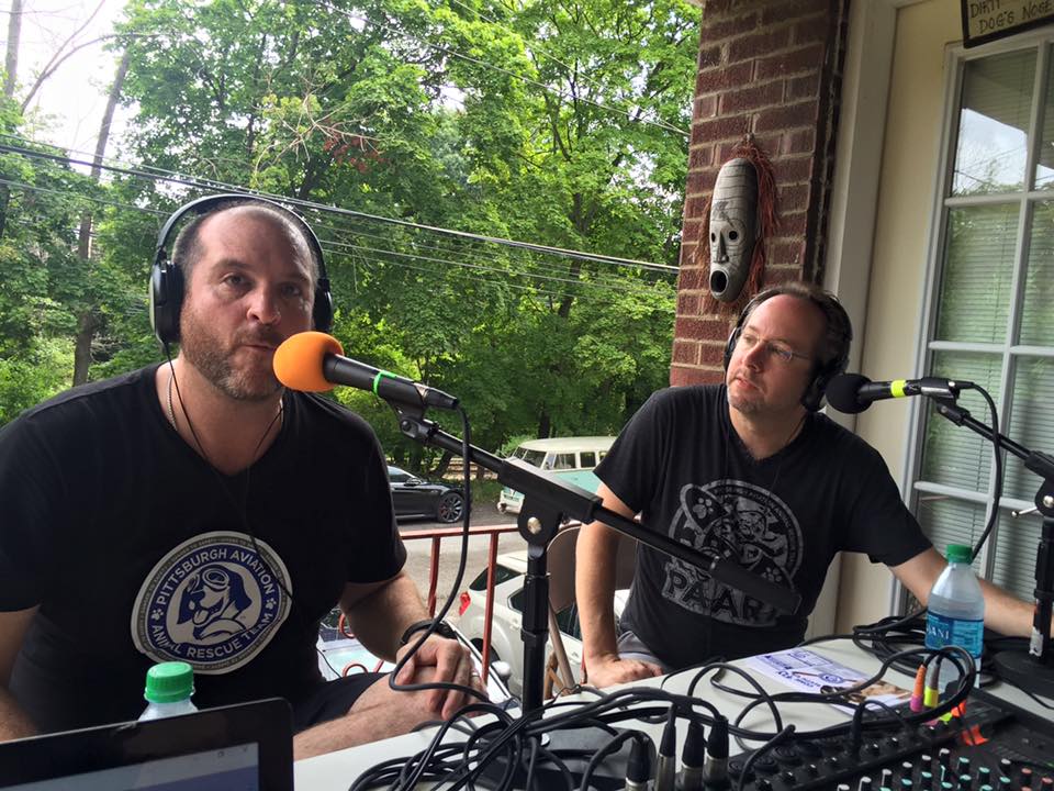 Brad Childs and Jonathan Plesset of the Pittsburgh Aviation Animal Rescue Team on saving animals with planes...