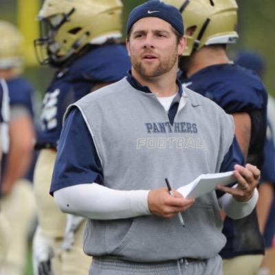Scott McKillop has made the transition from player to coach, shown here as an assistant at Pitt before his current position as linebackers coach at Concord University. Photo courtesy Scott McKillop/twitter.com